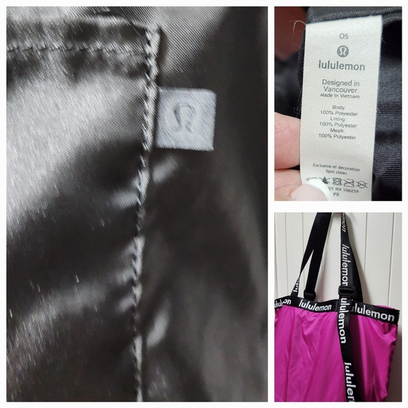 LULULEMON The Rest is Written Tote in Highlight Purple NWOT - Picture 10 of 16